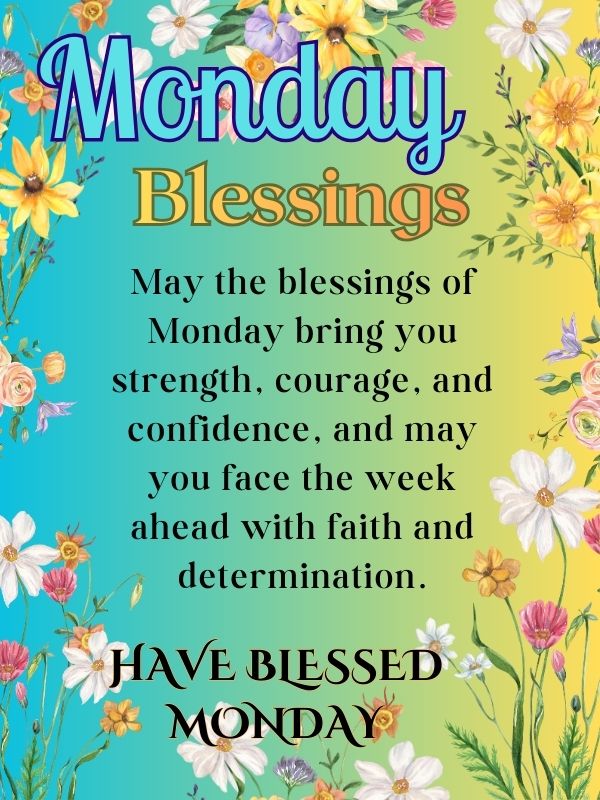 Happy Monday Blessings photos