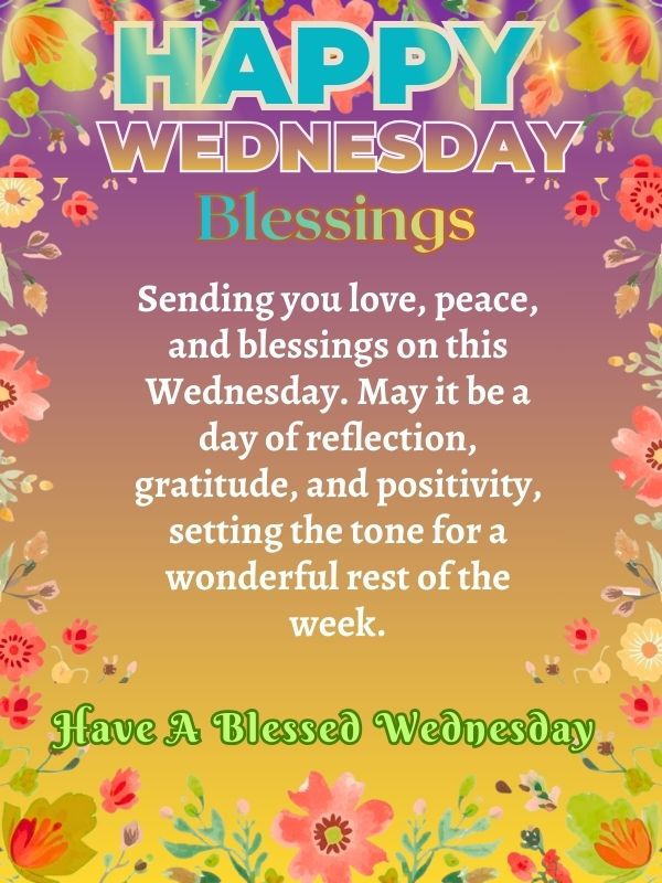 Wednesday Blessings