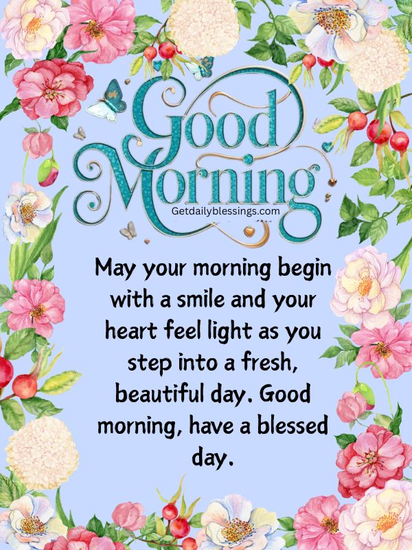 Good Morning Blessings