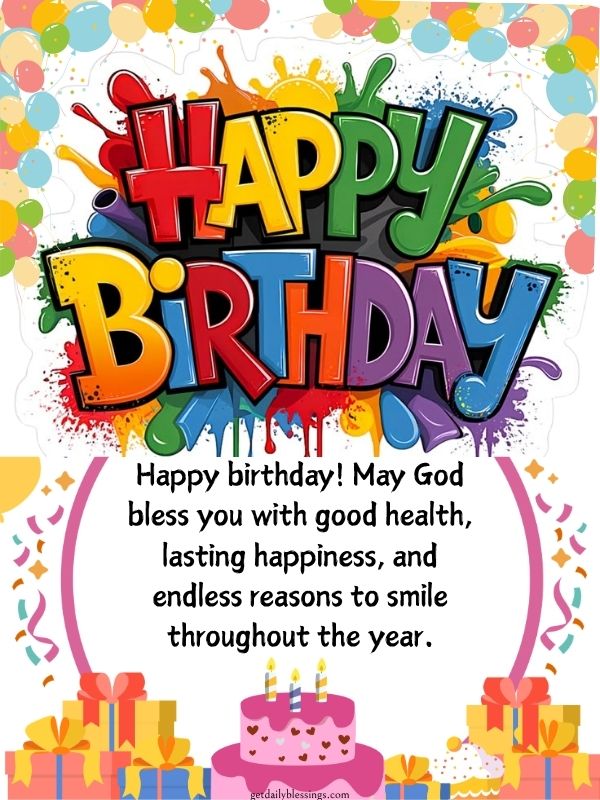 birthday blessing prayer