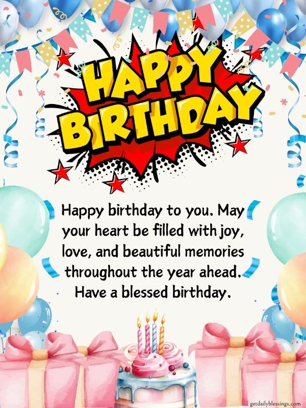 happy birthday blessings