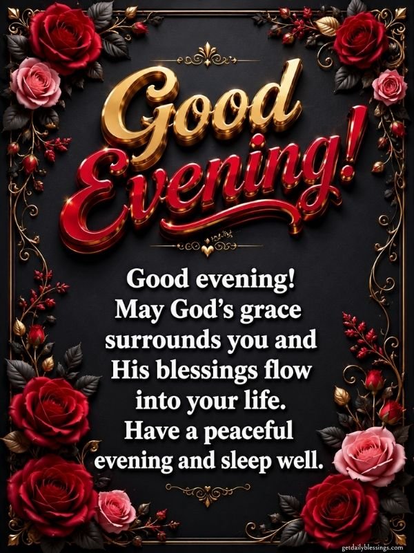 Have a good evening