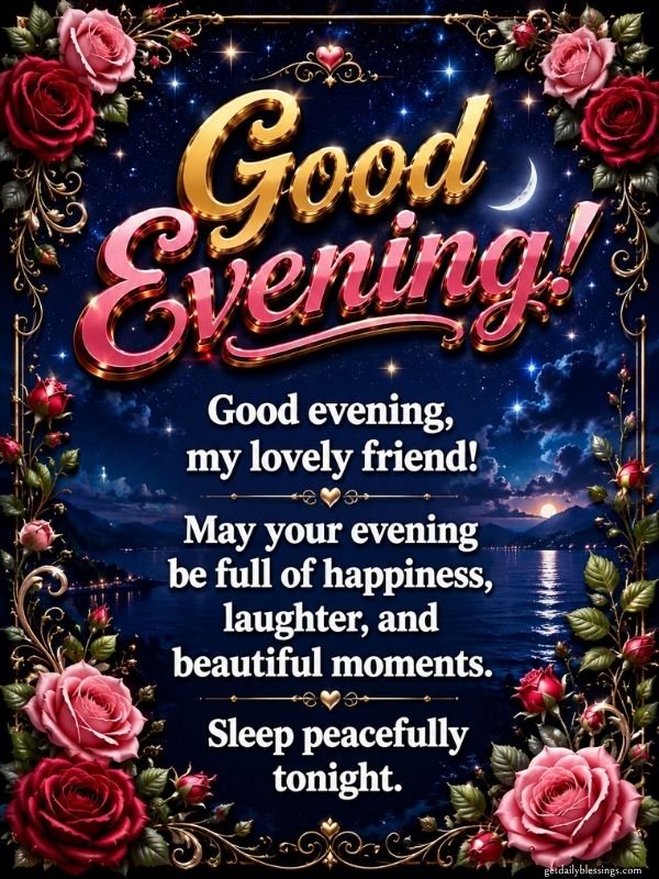 Have a nice evening