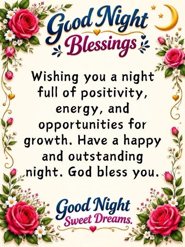 Good Night sweet dreams God bless you